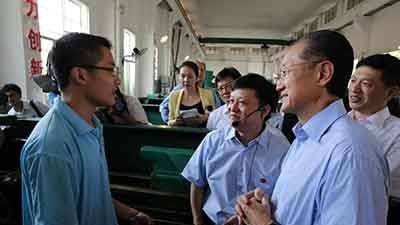 Jim Yong Kim: Education is a Good Investment in China  